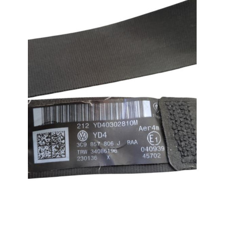 Ceinture arriere droit VOLKSWAGEN PASSAT 5