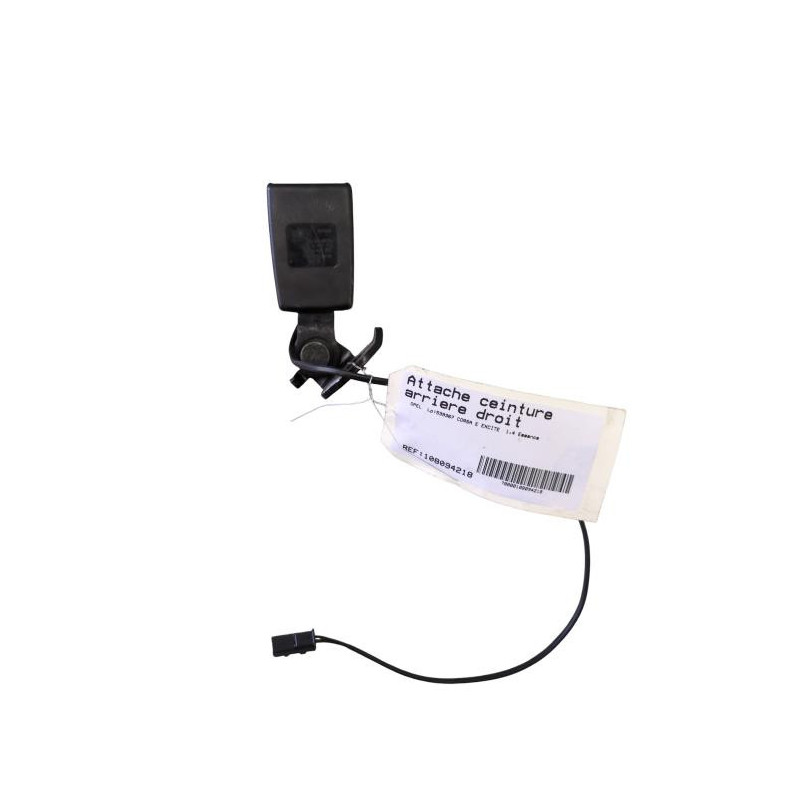 Attache ceinture arriere droit OPEL CORSA E Photo n°1
