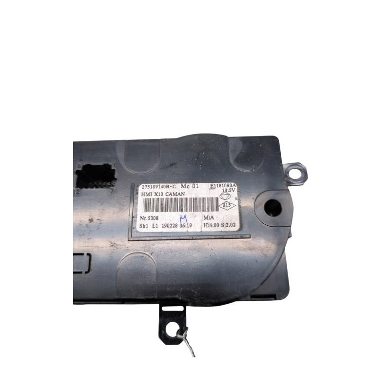 Commande chauffage RENAULT ZOE 2 Photo n°1