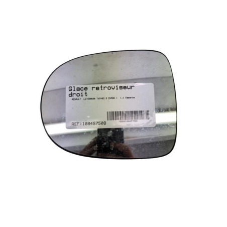 Glace retroviseur droit RENAULT TWINGO 2