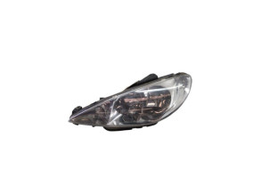 Optique avant principal gauche (feux)(phare) PEUGEOT 206 Photo n°6