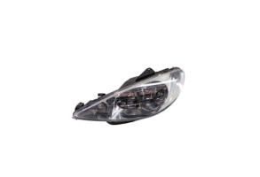 Optique avant principal gauche (feux)(phare) PEUGEOT 206 Photo n°4