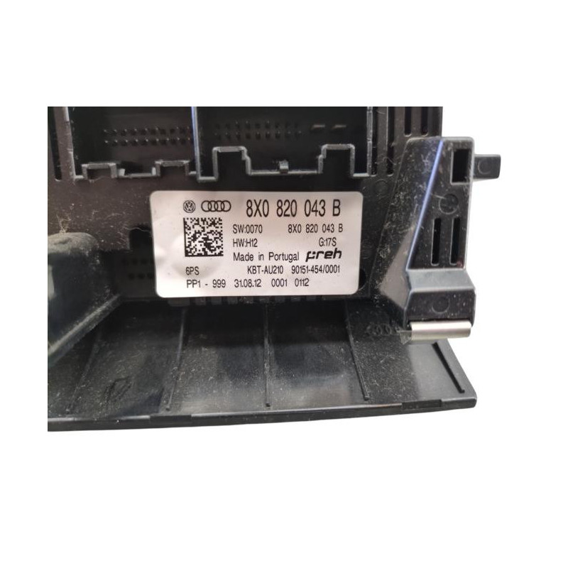 Commande chauffage AUDI A1 1 Photo n°1