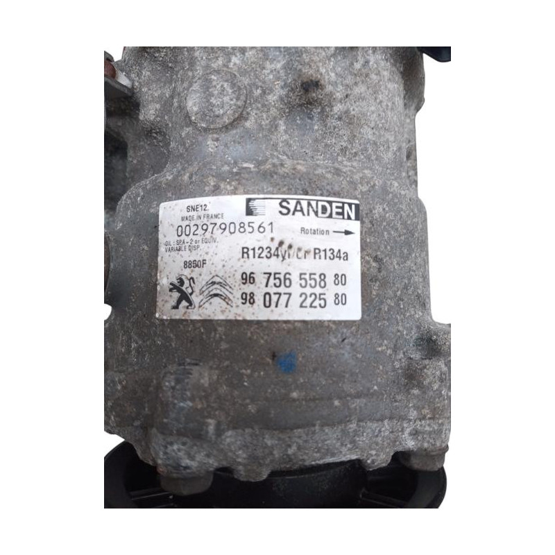 Compresseur clim CITROEN C3 2 Photo n°1