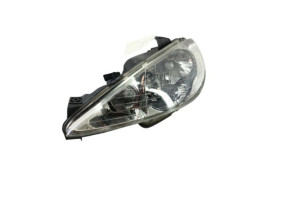 Optique avant principal gauche (feux)(phare) PEUGEOT 206 Photo n°2