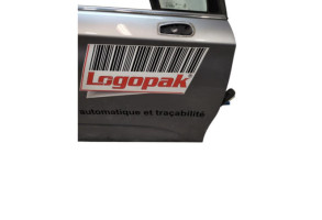 Porte avant droit CITROEN C4 2 Photo n°1